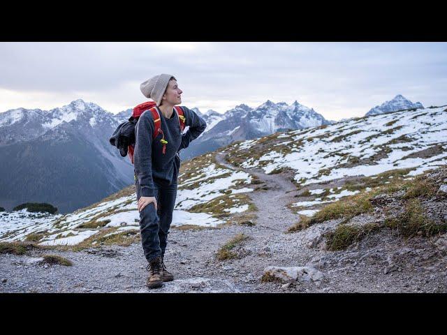 Alone in the Mountains for the First Time ️ Solo Hike in Austria