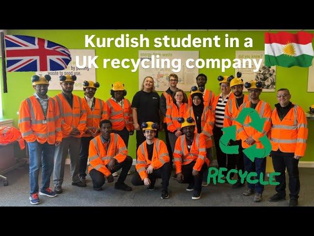 Energy Society from Teesside University visiting SUEZ company