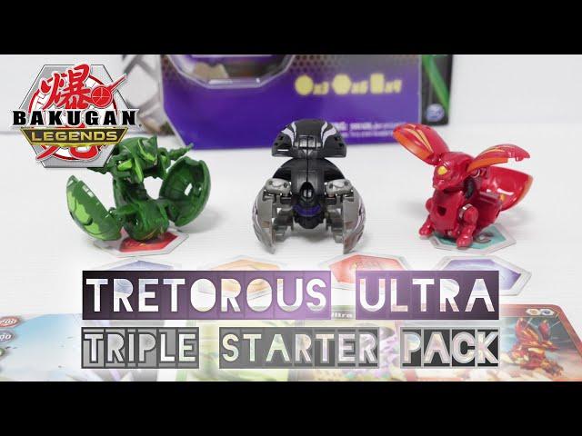 DARKUS TRETOROUS ULTRA Starter Pack | Bakugan Legends | BAKUGAN UNBOX