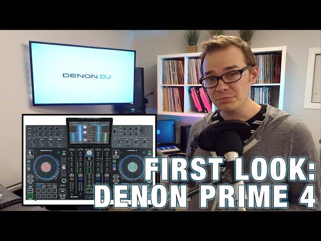 First Look: Denon Prime 4 (Standalone 4-Channel DJ System)