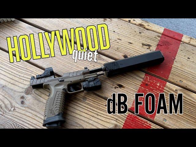 dB Foam: Make Your Pistol Suppressors Hollywood Quiet