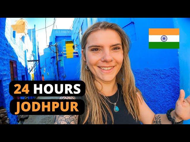 24 HOURS in JODHPUR, Rajasthan! India's BLUE CITY! 