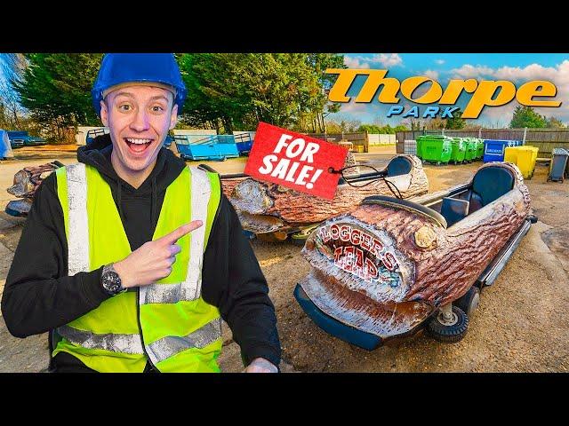 Checking out the THORPE PARK Auction!