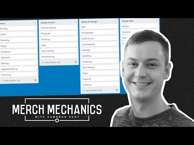 Merch by Amazon | Simple Project Management Using Trello