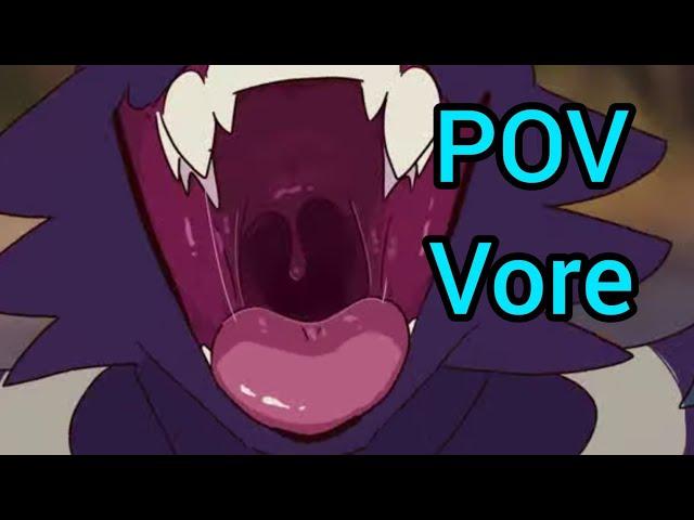 Fox vore POV #[V- ANIM 3] by cahnacity cakeinferno