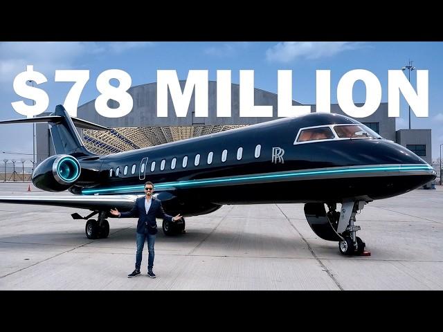 CELEBRITY'S JET - Inside Unique $78,000,000 Worth Private Jet