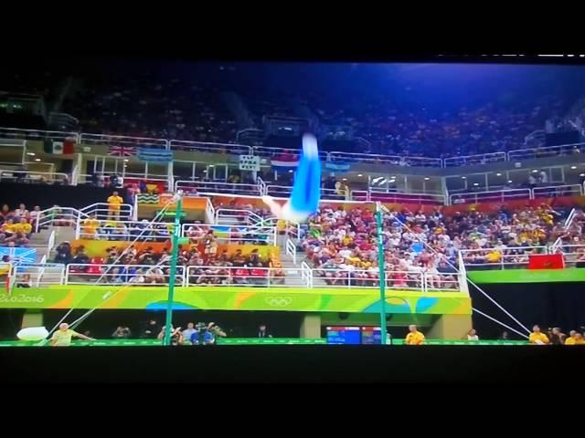 UKRAINE OLEG VERNIAIEV Artistic gymnastics men RIO 2016 / спортивна гимнастика мужчины ПЕРЕКЛАДИНА