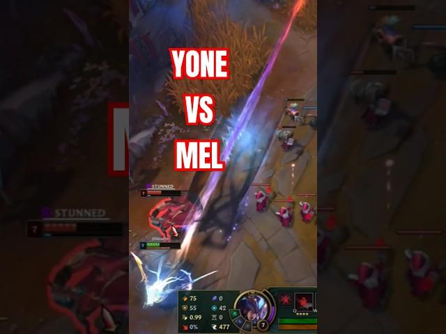 Mel got BAITED for REAL by Yone (League of Legends)