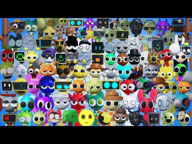 How to get All 100 Badges in 3D Sprunki RP And Animations [Roblox]