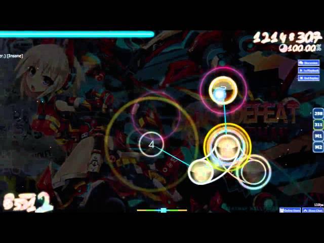 (Osu!) Hanatan - Can't Defeat Airman (SOUND HOLIC Ver.) [Insane] SS