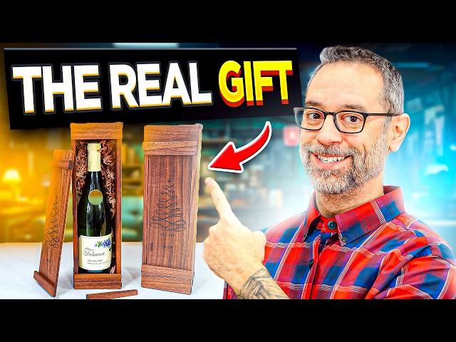 When the Gift Box IS the Gift! | Wine Box | The Wood Whisperer