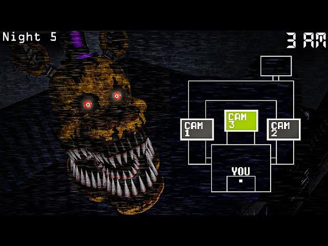 FNAF 4 With Cameras...It's TERRIFYING PART 2