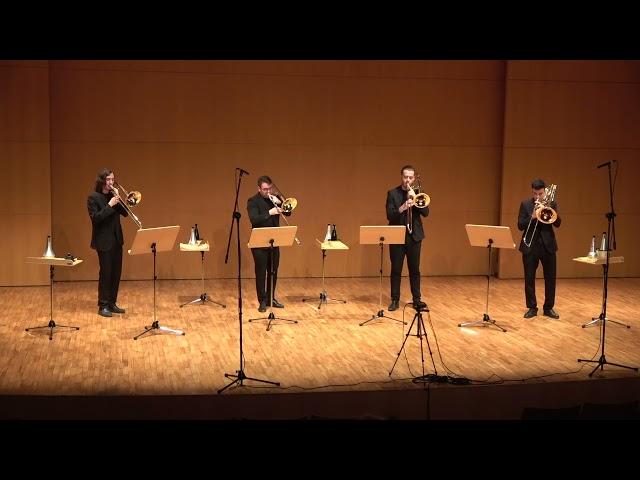 BALD TROMBONE QUARTET. Pascual-Vilaplana y Campos-Valdés. Final Música de Cámara '24 CSM Murcia