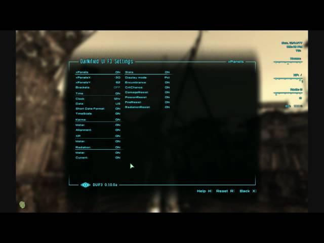 [Fallout 3] Darnified UI + Tweak