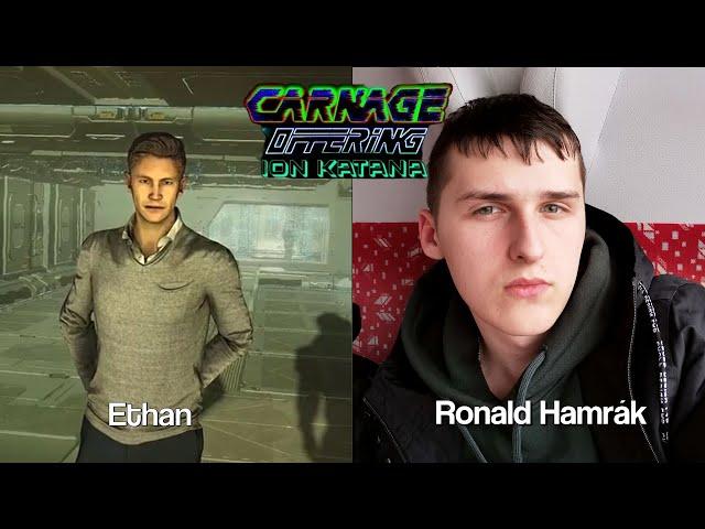 VO for CARNAGE OFFERING: ION KATANA | Ethan the Suspicious billionare | Ronald Hamrák