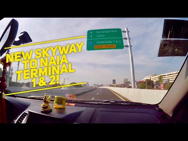 NAIA Expressway to NAIA Terminal 1 and 2 Now Open! by HourPhilippines.com