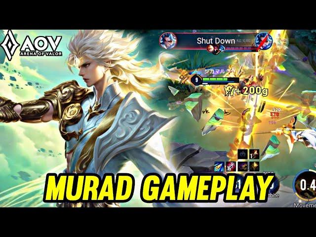 AOV : MURAD GAMEPLAY | IN JUNGLE - ARENA OF VALOR LIÊNQUÂNMOBILE ROV