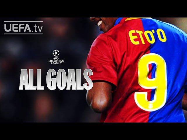 SAMUEL ETO'O: ALL #UCL GOALS!