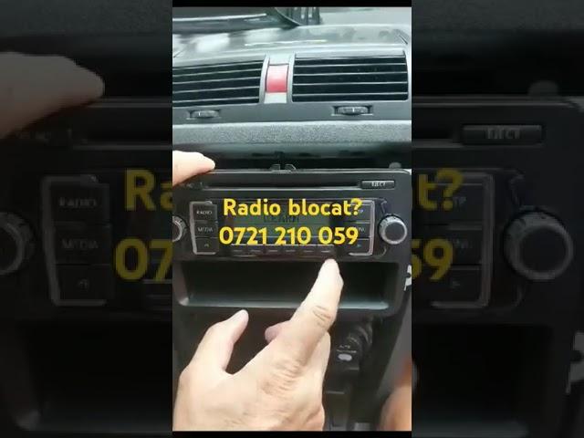 Cod Deblocare Radio Original 2024: VW, Audi, Seat, Skoda, Ford, Fiat, Dodge, Jeep, Chrysler Garantat