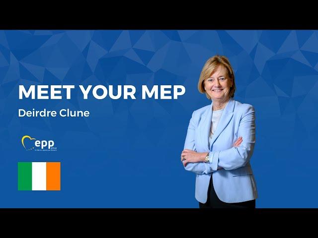 Meet your EPP Group MEP: Deirdre CLUNE - Ireland