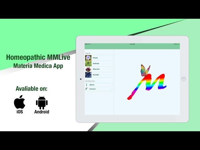 MMLive  Mobile App - Homeopathic Materia Medica App