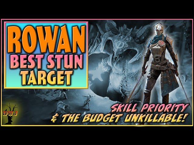 Rowan BEST Stun Target | Skill Priority & Budget Unkillable | Raid Shadow Legends