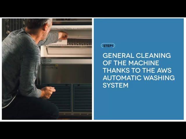 Brema Ice Machine Automatic Washing System