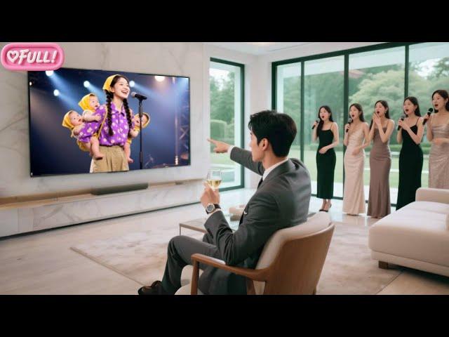 No Singer Meets CEO's Challenge!Untill He Saw Rural Single Mom Singing From TV!Love Sparks!