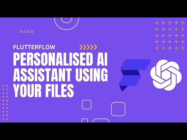 Build a Personalised AI Assistant using your own files!