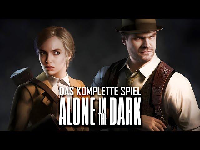 ALONE IN THE DARK Full Game Gameplay Deutsch - Das komplette Horror Game 2024