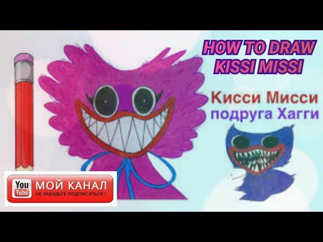 how to draw kissy missy рисуем кисси мисси