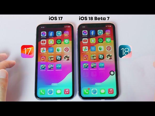 iOS 18 VS iOS 17 on iPhone 11 Speed Test Comparison