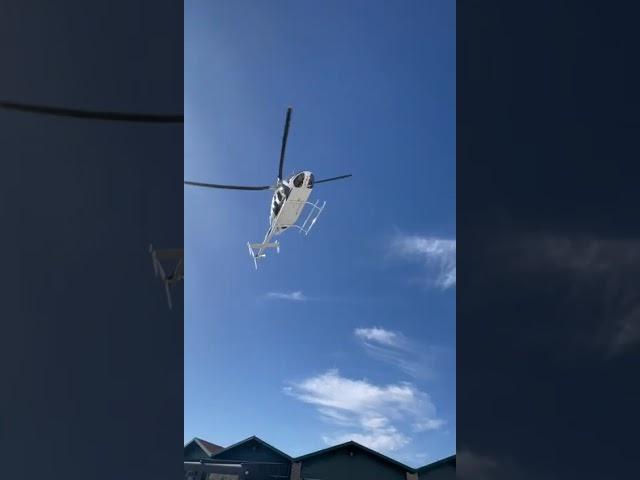 Bell 407 comes in WAY too low… or did he?  #automobile #boeing737 #engine #aviation  #fyp