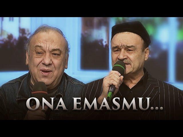 Mirzabek Xolmedov & Rustam G’oipov - Ona emasmu… (She’r va qo’shiq)