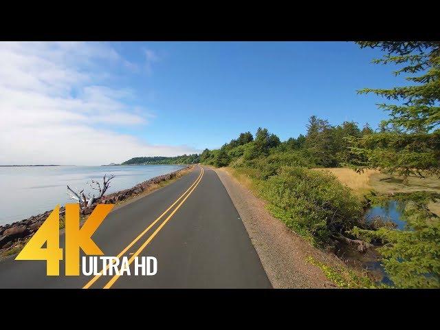 Drive 4K 60fps - Oregon, Cape Lookout Road, USA - 2,5 Hours Driving with Music