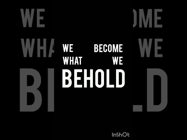 MORE SCARY MORE TERRIFYING !! #webecomewhatwebehold