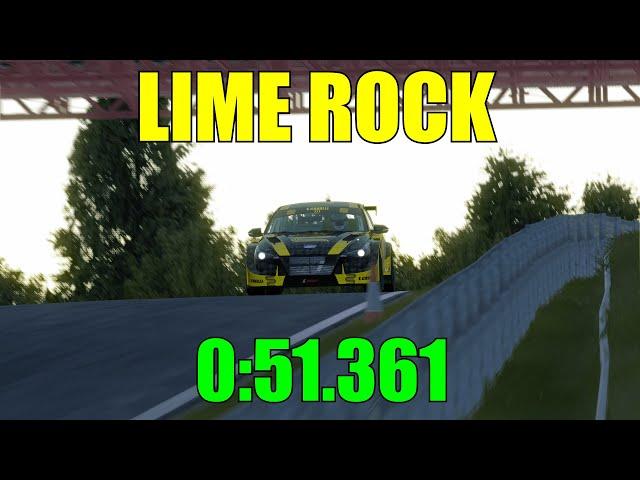 HOTLAP: Lime Rock Park - Hyundai Elantra TCR (Assetto Corsa LFM)