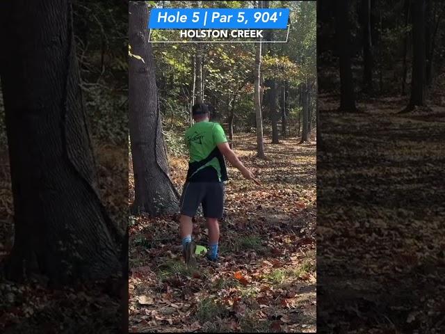 Ezra Robinson EAGLES Hole 5 at Holston Creek!
