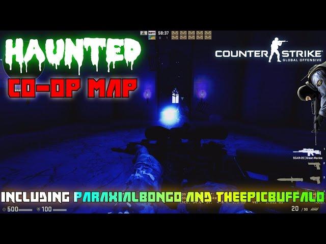 Haunted co-op mission with THEEPICBUFFALO and PARAXIALBONGO | CSGO WORKSHOP MAP