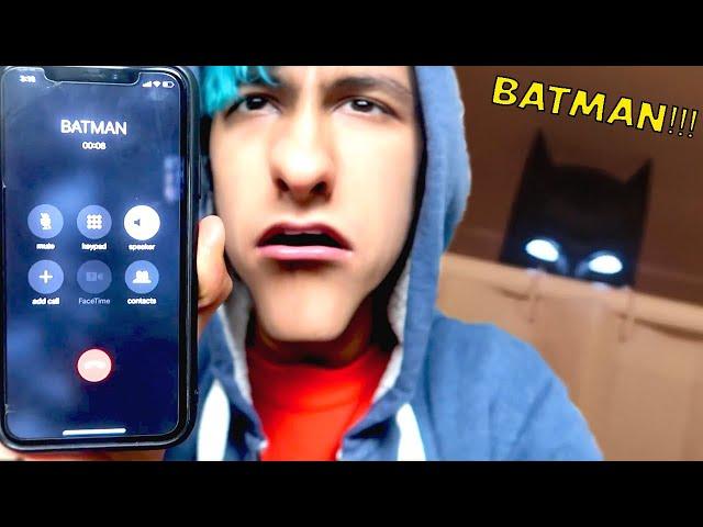 I CALLED BATMAN! [NOT CLICKBAIT BRO] [BATMAN USED MY SHOWER]