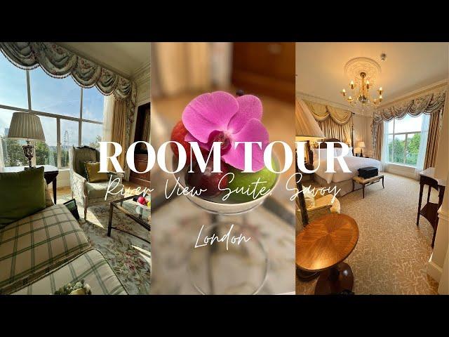 The Savoy room tour: Luxury suite at one of the best five-star hotels in London