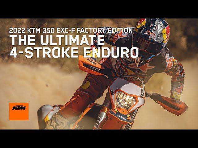 2022 KTM 350 EXC-F FACTORY EDITION - The ultimate 4-stroke enduro | KTM