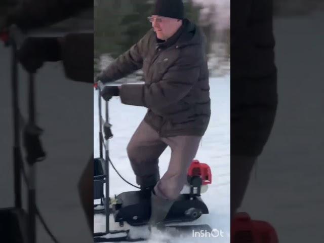 Мотосани Бобер Снегокат Гусеничный модуль Мотобуксировщик Своими руками