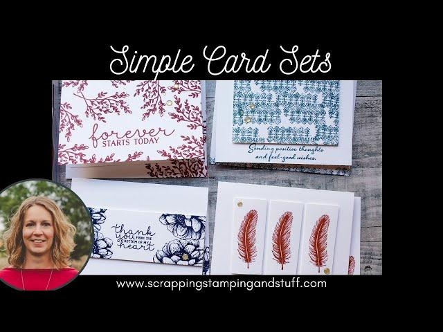 My Go-To Recipe for Simple Stamping Card Sets