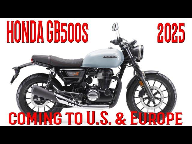 HONDA to take on ROYAL ENFIELD in the middleweight modern classic class with a  new GB500S model?