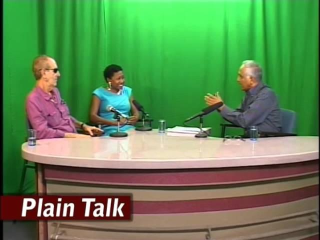 Plain Talk with Christopher Ram. Dave Martins and Maya Trotz as guests. Aired April 22nd, 2012