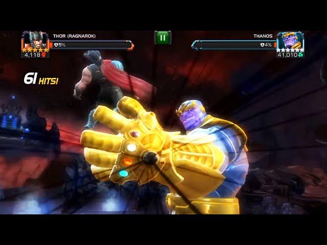 Marvel Contest of Champions Thanos Infinity Final Battle