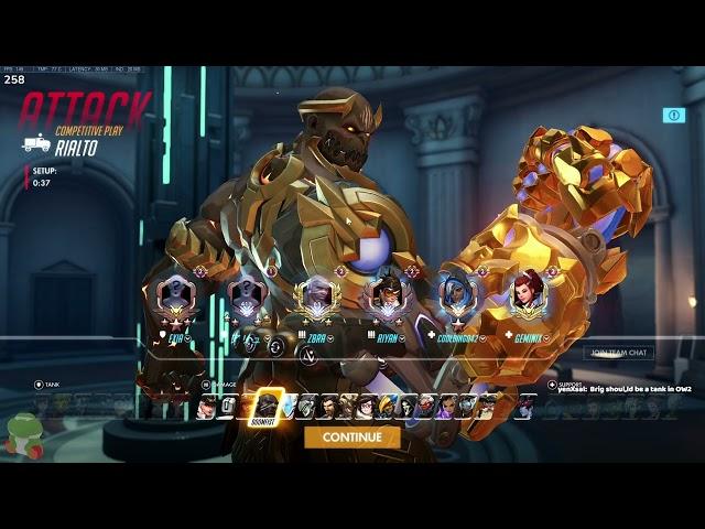 Overwatch Top 100 Doomfist God ZBRA Tryhard Doomfist Gameplay