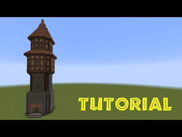 Minecraft Tutorial - Turm bauen - build a tower