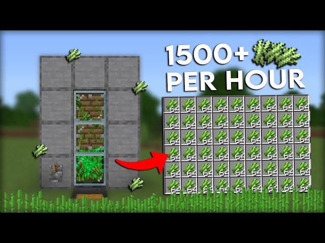 BEST 1.19 SUGARCANE FARM TUTORIAL in Minecraft Bedrock (MCPE/Xbox/PS4/Switch/PC)